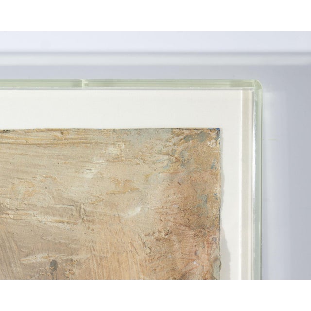 Contemporary 1990 “Structure Series #15” Mixed Media Painting by Susan Laufer For Sale - Image 3 of 8