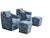 Pair Sam Moore Hooker Furniture Swivel Chairs & Ottomans For Sale - Image 17 of 18