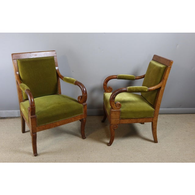 19th Century Armchairs, Set of 2 For Sale - Image 4 of 10