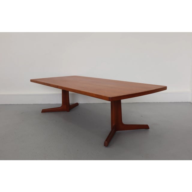 Brown Coffee Table from Skovby, Denmark, 1960s For Sale - Image 8 of 10