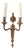 Patinated Bronze Two-Light Classical Sconce For Sale