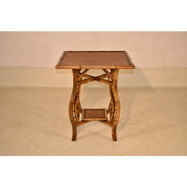 19th Century 19th Century French Bamboo Side Table For Sale - Image 5 of 8