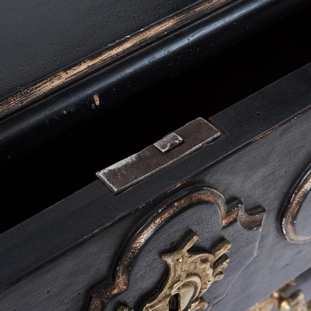 Not Yet Made - Made To Order 18th Century Louis XIV Painted Commode For Sale - Image 5 of 7
