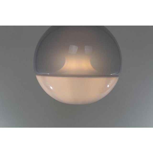 Glass LS 116 Blue Murano Glass Pendant by Carlo Nason for A.V. Mazzega, 1960s For Sale - Image 7 of 12