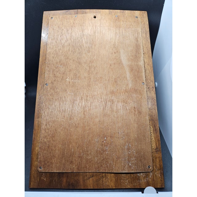 Vintage Hand Carved/Crafted Mirror