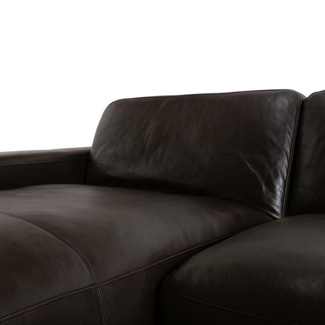 Brown Nogoya Leather Corner Sofa from Machalke For Sale - Image 8 of 18