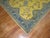 Early 20th Century Antique Zabihi Collection Yellow Teal Turkish Oushak - 6'1" x 9'9" For Sale - Image 5 of 8