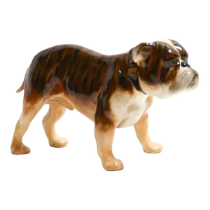 Vintage Royal Doulton English Bulldog Figurine Hn 1047 – Brindle Standing Dog by Frederick Daws