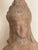 Beige 53” Chiinese Vintage Quan Yin Goddess of Compassion Terracotta Sculpture For Sale - Image 8 of 8