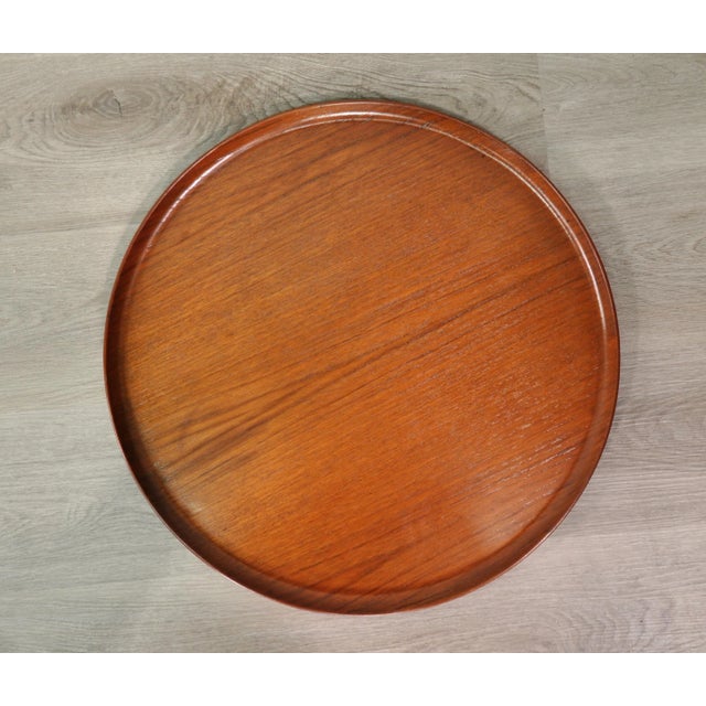 1960s Danish Teak Tray Table by Engholm and Willumsen for Fritz Hansen, 1960s For Sale - Image 5 of 9