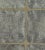 The House of Scalamandre Silver Leaf Squares Wallcovering, Silver on Gold For Sale