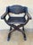 Pair of Spanish Renaissance Revival Carved Savonarola Chairs, Early 20th Century For Sale - Image 6 of 10