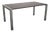 Kristalia Sushi Wooden Dining Table in Anthracite Silver with Manual Extension Function For Sale