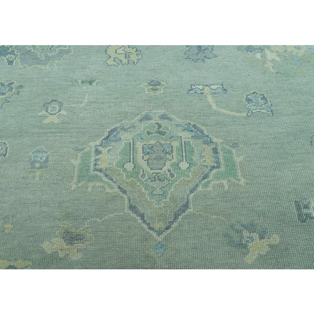 Turkish Oushak Rug 9'3" x 10'8" #19055 Explore a curated collection of hallway runners, wool rugs, and handmade...