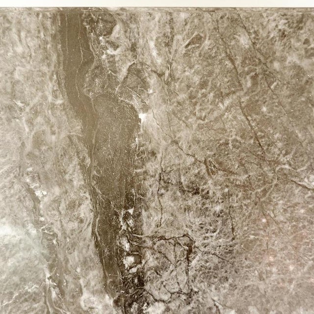 Grey Marble Coffee Table, 1960s For Sale - Image 10 of 15
