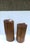 Wood Pedestal Side Drinks Table, Natural Wood Trunk, Organic Modern Style For Sale - Image 7 of 16