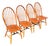 Set of 4 Vintage Bow-Back Windsor Dining Chairs For Sale