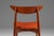Rare Danish Mid-Century Modern Desk / Side Chair in Teak & New Fabric by Harry Østergaard for Randers Møbelfabrik, Denmark, C. 1960s For Sale - Image 10 of 18
