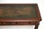 Wood Antique Victorian Leather Top Writing Table, 1850s For Sale - Image 7 of 10