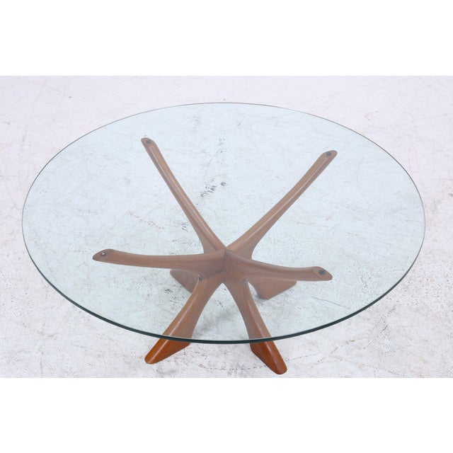 Mid-Century T118 Coffee Table in Teak by Illum Wikkelso for Niels Eilersen, Denmark, 1960s For Sale - Image 5 of 13