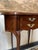 Kidney Shaped Mahogany Veneer Nightstands, Set of 2 For Sale - Image 4 of 5