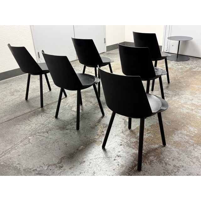 2000 - 2009 Stefan Diez for E15 Ch04 Houdini Side Chairs, Set of Six For Sale - Image 5 of 12