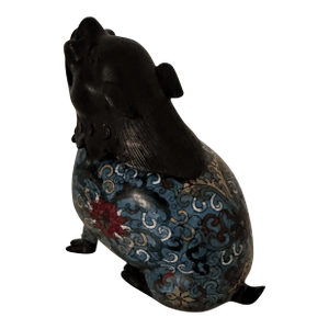Early 20th Century Chinosserie Pug