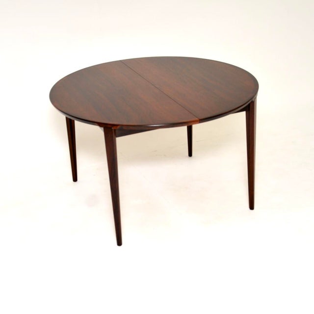 Mid-Century Modern Danish Dining Table by Rosengren Hansen, 1960s For Sale - Image 3 of 14
