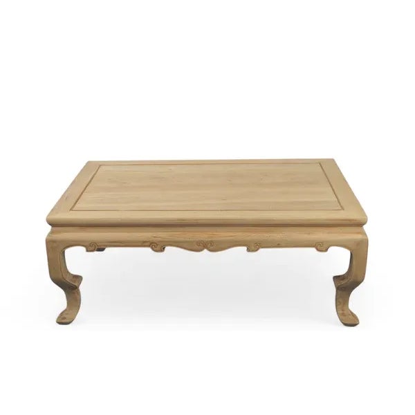 Chinese Elm Kang Coffee Table For Sale - Image 3 of 8