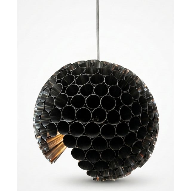 Planet Gong Suspension Lamp by Dario Nasuti For Sale - Image 6 of 12