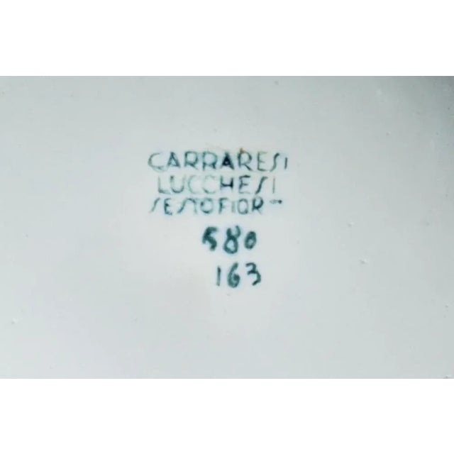 Futuristic Airbrushed Ceramic Vase, Italy, 1930s For Sale - Image 10 of 13