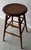Folk Art Mid 20th Century Pair of Signed Wooden Stools For Sale - Image 3 of 6