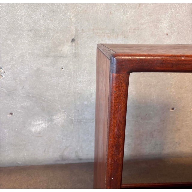 Mid-Century Modern MCM Vintage Walnut Case For Sale - Image 3 of 10