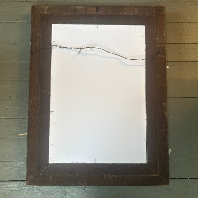 1970’s Original Study Figure Drawing in Antique Victorian Frame For Sale In Philadelphia - Image 6 of 6