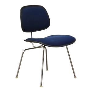 1960s Eames Dcm Blue Dining Chair