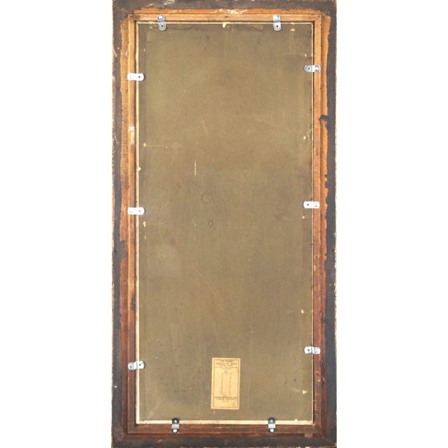 Early 20th Century English Floral Still Life -- Pink and Red Hybrid Tea Roses by L. Griffin For Sale In Monterey, CA - Image 6 of 6