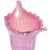 Pink Vintage Murano Fratelli Toso Opalescent Pink Control Bubbles Italian Art Glass Flared Rim Flower Vase For Sale - Image 8 of 11