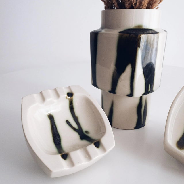 Marion Ceramic Set by Ditmar Urbach, Czechoslovakia, 1981, Set of 3 For Sale - Image 11 of 15