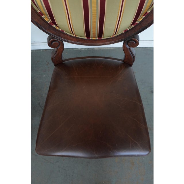 Drexel Heritage Oval Back Dining Chair (Set of 2) For Sale - Image 15 of 17