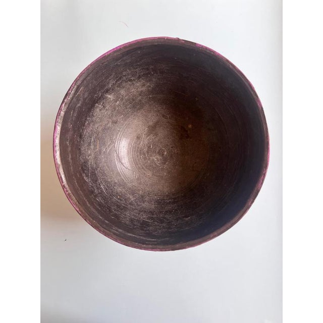 Fat Lava Bowl in Purple by Scheurich For Sale - Image 4 of 10