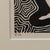 Wood 1970s French Modernist Linocut Print For Sale - Image 7 of 9