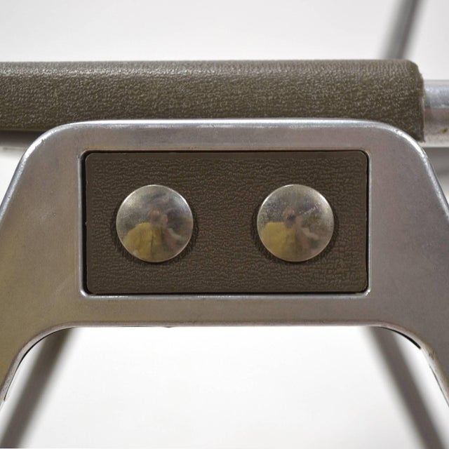 Silver Don Albinson Stacking Side Chairs by Knoll (Set of 14) For Sale - Image 8 of 10