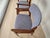 Pair of authentic Danish Modern teak armchairs made in Denmark, circa 1960s. These beautifully crafted chairs showcase the...