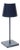 Zafferano Poldina Pro Mini Cordless Lamp in Steel Blue For Sale