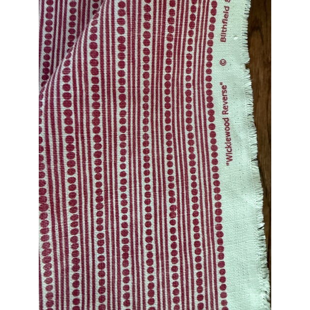 Lee Jofa Wicklewood Reverse Fabric Blithfield Collection 1 3/8 Yards For Sale In Raleigh - Image 6 of 6