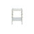 Contemporary Conner Cane End Table - Gray For Sale - Image 3 of 4