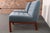 Pair of Mahogany and Blue Mohair Slipper Chairs by Edward Wormley for Dunbar For Sale - Image 13 of 18