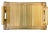 Vintage MCM Bamboo Folding Portable Serving Tray For Sale - Image 4 of 11