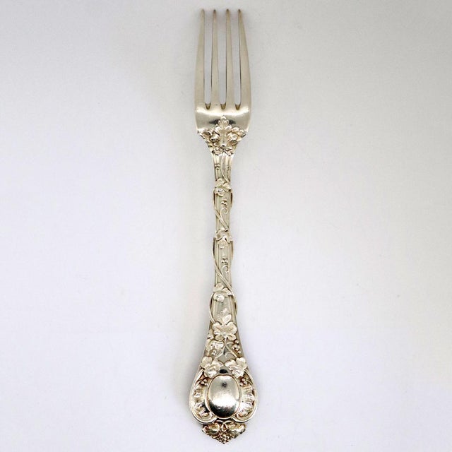 Early 21st Century French Odiot Demidoff .950 Silver Dinner Fork For Sale - Image 5 of 8