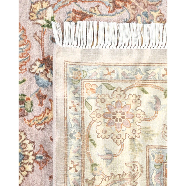 2000 - 2009 Mogul, One-of-a-Kind Hand-Knotted Area Rug - Ivory, 4' 3" x 6' 4" For Sale - Image 5 of 8